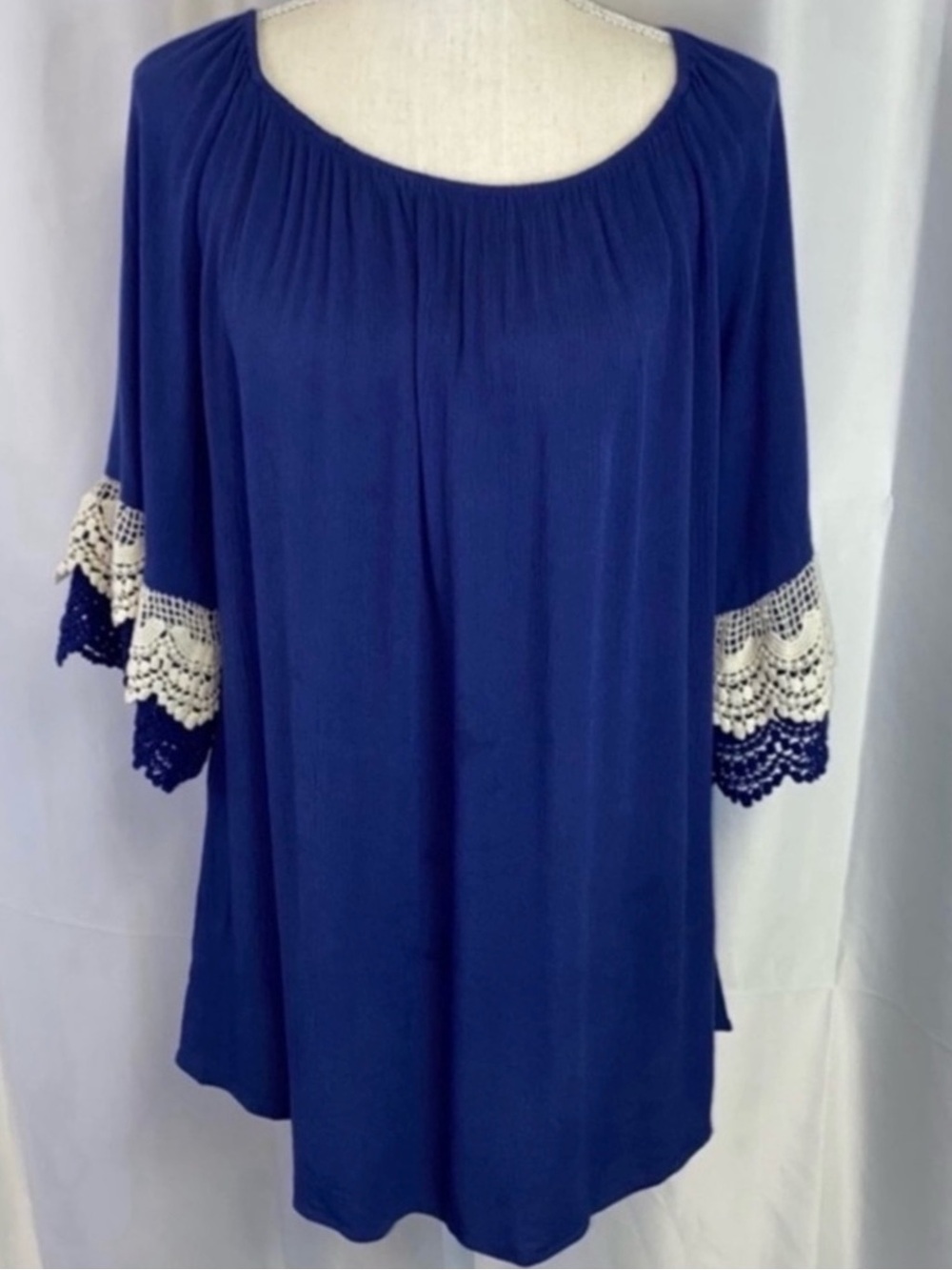Royal Blue Umgee Size Large Blouse